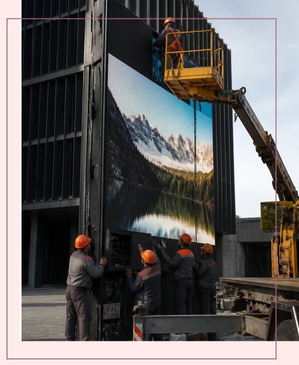 Размещение DOOH рекламы в Кисловодске на цифровых экранах